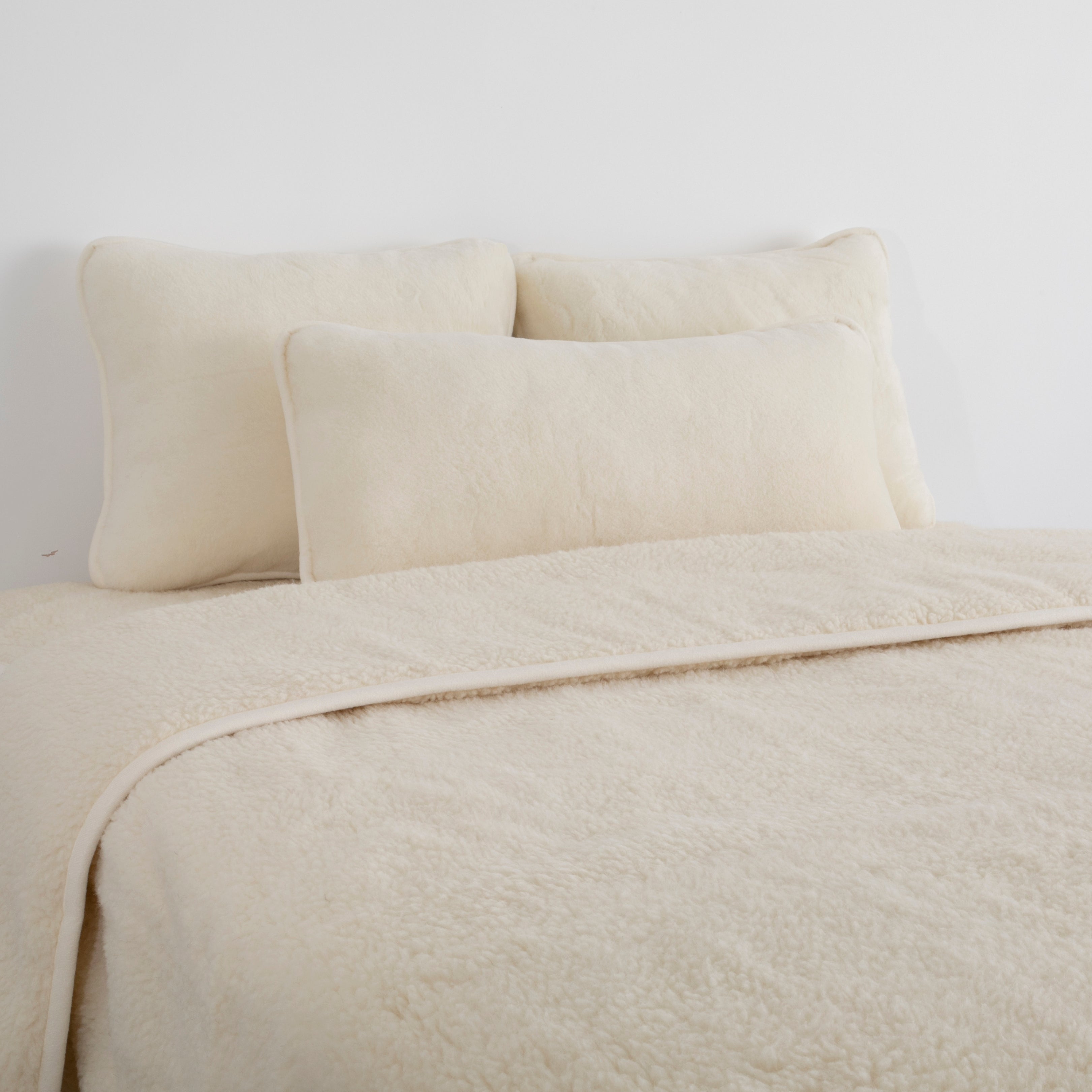 Merino Wool Quilt - Natural Shade